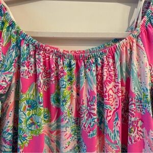 Beautiful Lana style Lily Pulitzer blouse in Prosecco Pink Seaing Things